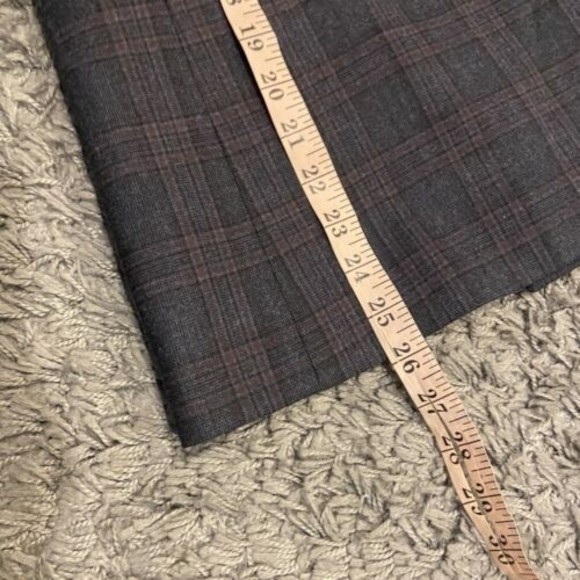 SANDRO Paris Oscar Plaid Double Breasted Blazer Jacket Size 38 Wool Blend $520.0 - Picture 12 of 16